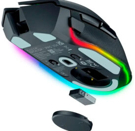 Mouse Gamer Sem Fio Razer Basilisk V3 Pro 35K Ergonomic RGB Preto - RZ01-05240100-R3U1 - Imagem 5