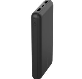 Carregador Portátil Belkin BoostCharge 3 Portas 20.000 mAh + Cabo USB-A/USB-C Preto - BPB012BTBK - Imagem 2