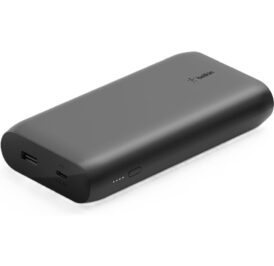 Carregador Portátil Belkin BoostCharge 20.000 mAh 30W PD USBC IN/OUT, USBA US OUT, BLK Preto - BPB002BTBK - Imagem 2