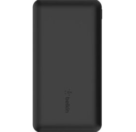 Carregador Portátil Belkin BoostCharge 3 Portas 10.000 mAh + Cabo USB-A/USB-C Preto - BPB011BTBK - Imagem 1