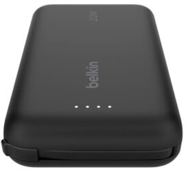 Carregador Portátil Belkin BoostCharge 10.000 mAh Cabo Integrado USB-C Preto - BPB021FQBK - Imagem 6
