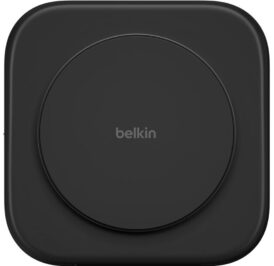 Carregador Wireless Magnético Belkin 3-IN-1 para Viagem QI2 Preto - WIZ024VFBK - Imagem 3