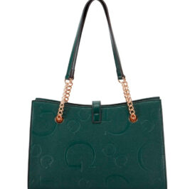 Bolsa Guess Satchel BG948006 Verde Escuro - Imagem 3