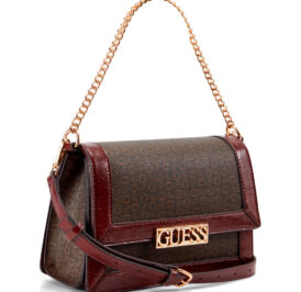 Bolsa Guess Crossbody AG949214 Marron Escuro/Vinho - Imagem 2