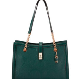 Bolsa Guess Satchel BG948006 Verde Escuro - Imagem 1