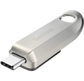 Pendrive SanDisk Z75 Ultra Luxe 128GB USB-C 3.2 - SDCZ75-128G-G46 - Imagem 1