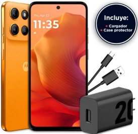 Smartphone Motorola Moto G15 XT2521-2 Dual SIM 4GB+256GB 6.72″ – Blazing Orange - Imagem 1