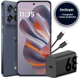 Smartphone Motorola Edge 50 Neo 5G XT2409-1 GS Dual SIM 8+256GB 6.4″ - Panto Grisaill Caixa Slim - Imagem 1