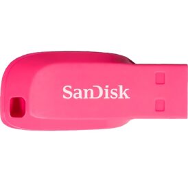 Pendrive SanDisk Z50C Cruzer Blade 32GB USB 2.0 – Rosa - Imagem 1