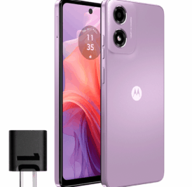 Smartphone Motorola Moto E14 XT2421-12 Dual SIM 2GB+64GB 6.56″ – Lavanda - Imagem 1