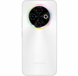 Smartphone TECNO SPARK 30C KL5 Dual SIM 4GB+128GB 6.67″ Anatel - Branco - Imagem 3