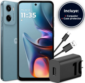 Smartphone Motorola Moto E15 XT2523-8 Dual SIM 2GB+64GB 6.7″ - Azul - Imagem 1