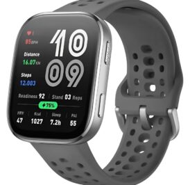 Smartwatch Amazfit Bip 6 A2435 Bluetooth Charcoal – W2435AP3N - Imagem 3