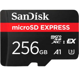 Cartão de Memória Micro SD SanDisk Express SDXC 256GB 880 MB/s - SDSQXFN-256G-GN4NN - Imagem 1