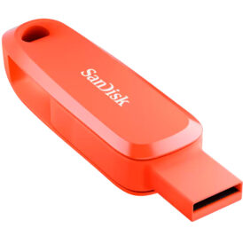 Pendrive SanDisk G46 Ultra Dual Phone USB-C/USB-A 32GB – Nasturium Orang SDDDC6 - Imagem 2