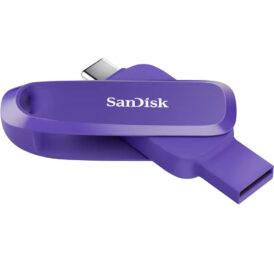 Pendrive SanDisk G46 Ultra Dual Phone USB-C/USB-A 128GB – Purple Opulence SDDDC6 - Imagem 3