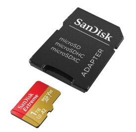 Cartão de Memória SanDisk Micro SDXC Extreme 1TB 190MB/s – SDSQXAV-1T00-GN6MA 190MB/S - Imagem 2
