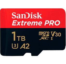 Cartão de Memória SanDisk Micro SDXC Extreme Pro 1TB 200 MB/S - SDSQXCD-1T00-GN6MA - Imagem 1