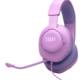 Headset JBL Quantum 100M2 Mini Jack 3.5 mm – Roxo JBLQTUM100M2PURAM - Imagem 1