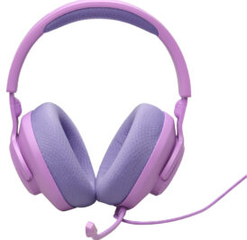 Headset JBL Quantum 100M2 Mini Jack 3.5 mm – Roxo JBLQTUM100M2PURAM - Imagem 3