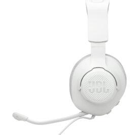 Headset JBL Quantum 100M2 Mini Jack 3.5 mm – Branco JBLQTUM100M2WHTAM - Imagem 4