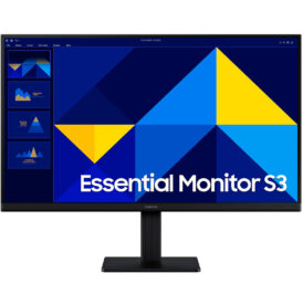 Monitor Samsung S3 S30GB Essential 27'' IPS 100hz 5ms Game Mode 1-VGA/1-HDMI - LS27D300GANXZA - Imagem 1