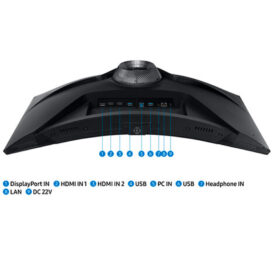 Monitor Curvo Samsung Odyssey G6 32'' QHD 1000R 4K 240Hz 1Ms Wi-Fi 5 2-HDMI - LS32BG652ENXGO - Imagem 9