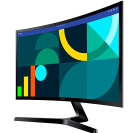 Monitor Curvo Samsung S3 S36GD 24'' FHD 100hz 5ms Game Mode 1-VGA/1-HDMI - LS24D366GANXZA - Imagem 2