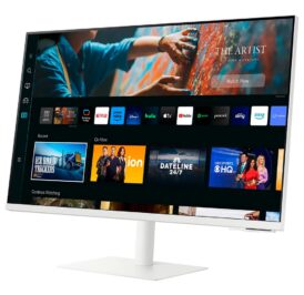 Monitor Smart Samsung M7 M70C 32'' 4K HDR10 4Ms Wi-Fi 5 Bluetooth 1-HDMI/1-USB-C Branco - LS32CM701UNXZA - Imagem 3