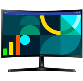 Monitor Curvo Samsung S3 S36GD 24'' FHD 100hz 5ms Game Mode 1-VGA/1-HDMI - LS24D366GANXZA - Imagem 1
