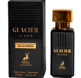 Perfume Maison Alhambra Glacier Le Noir Eau de Parfum Masculino 30ML - Imagem 1