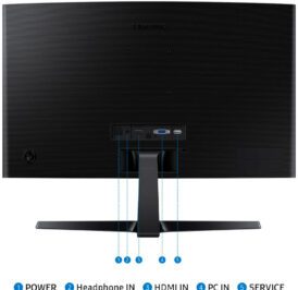 Monitor Curvo Samsung S3 S36GD 24'' FHD 100hz 5ms Game Mode 1-VGA/1-HDMI - LS24D366GANXZA - Imagem 6