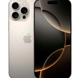 Apple iPhone 16 Pro Max 8GB+256GB 6.9″ iOS 18 - Natural Titânio MYW63LL/A - Imagem 1