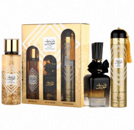 Kit de Perfume Ard Al Zaafarn Gift Set Bint Hooran - 3 Peças - Imagem 1