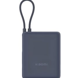 Carregador Portátil Xiaomi Power Bank 10000 mAh 33W USB/USB-C (Cabo Integrado) Azul - 59610-BHR9341GL-PB1033MI - Imagem 1