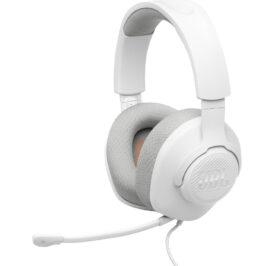 Headset JBL Quantum 100M2 Mini Jack 3.5 mm – Branco JBLQTUM100M2WHTAM - Imagem 6