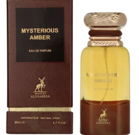 Perfume Maison Alhambra Mysterious Amber Eau de Parfum Unissex 80ML - Imagem 1