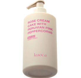 Sabonete Líquido para Mãos e Corpo Kuoca Rose Cream Cake With Peruvian Pink Peppercorns Wash Hand Y Body-Jab Corp - Imagem 1