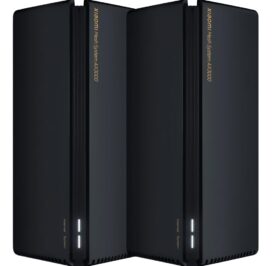 Roteador Wireless Xiaomi Mesh System AX3000 (2-Pack) Wi-Fi 6 2.4/5GHz Bivolt Preto - 33592-DVB4287 - Imagem 1
