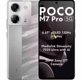 Smartphone Xiaomi POCO M7 Pro 5G Dual SIM 12GB+512GB 6.67″ – Prata US 70014 - Imagem 1