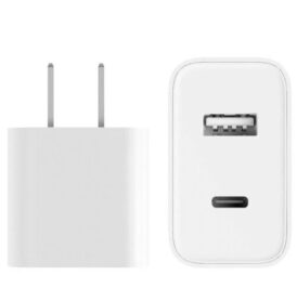 Carregador de Parede Xiaomi Mi 33W Charger Wall USB-A+USB-C US 32426-BHR4995GL-AD332 - Imagem 1