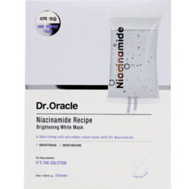 Máscara Dr. Oracle Niacinamide Recipe Brightening White Mask - Imagem 1
