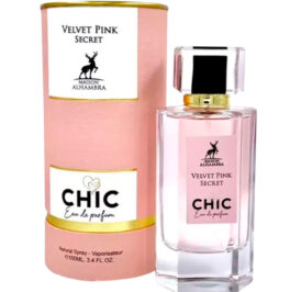 Perfume Maison Alhambra Chic Velvet Pink Secret Eau de Parfum Feminino 100ML - Imagem 1