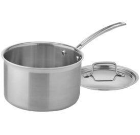 Panela com Tampa Cuisinart MCP194-20N Multiclad Pro Inox 4L - Imagem 1