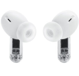 Fone de Ouvido JBL Tune Beam 2 Bluetooth Ghost Edition Branco JBLTBEAM2GWHTAM - Imagem 5