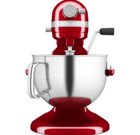 Batedeira KitchenAid KSM60SECXER Com Elevação de Tigela 11 Velocidades 500W 5.6L 110V - Vermelho - Imagem 3