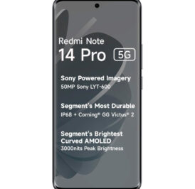 Smartphone Xiaomi Redmi Note 14 Pro 5G Dual SIM 8GB+256GB 6.67″ – Black SFTCH - Imagem 2