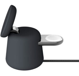 Carregador Wireless Belkin WIZ020VFH36 2-IN-1 15W Magsafe Stand iPhone-Watch - Preto - Imagem 2