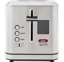 Torradeira Digital Cuisinart CPT-720 Metal 2 Fatias Aço Inoxidável 7 Funções Inox - Imagem 2