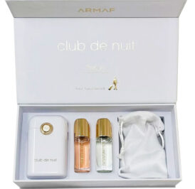 Kit Perfume Armaf Club De Nuit Mini 12ML EDP 2 Peças - Imagem 1
